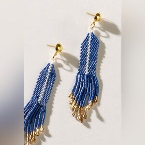 Myra-Seaside Dreams Beaded Earrings
In Blue